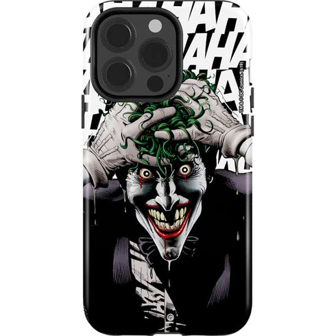 DC Comics The Joker Killing Joke Variant Cover Art by Brian Bolland iPhone 15 Pro Impact Case